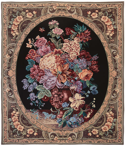 WH-MAYFLOWER - Wall Hanging - Flowers in May W139 x H119 CM (W54.7 x H46.8 INCH)
