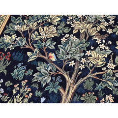 WH-WM-TLBL-BIG | WILLIAM MORRIS TREE OF LIFE BLUE BIG 54 x 77 inch (139 x 197cm)
