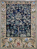 WH-WM-TLBL-1 | WILLIAM MORRIS TREE OF LIFE BLUE 41 X 55 " INCH WALL HANGING TAPESTRY ART - www.signareusa.com