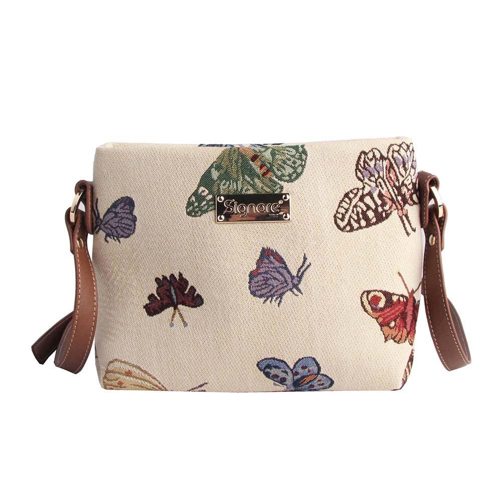 Claire's Club Lilac Butterfly Patch Handbag | Claire's US