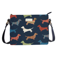 XB02-DACH | DACHSHUND CROSS BODY BAG PURSE HANDBAG