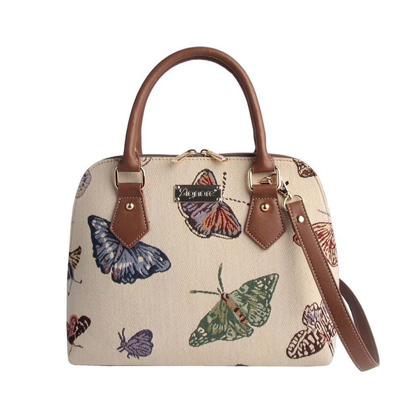 CONV-BUTT | Butterfly Convertible Top Handle Purse Handbag - www.signareusa.com